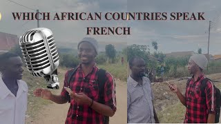 Which African Country Speaks French?